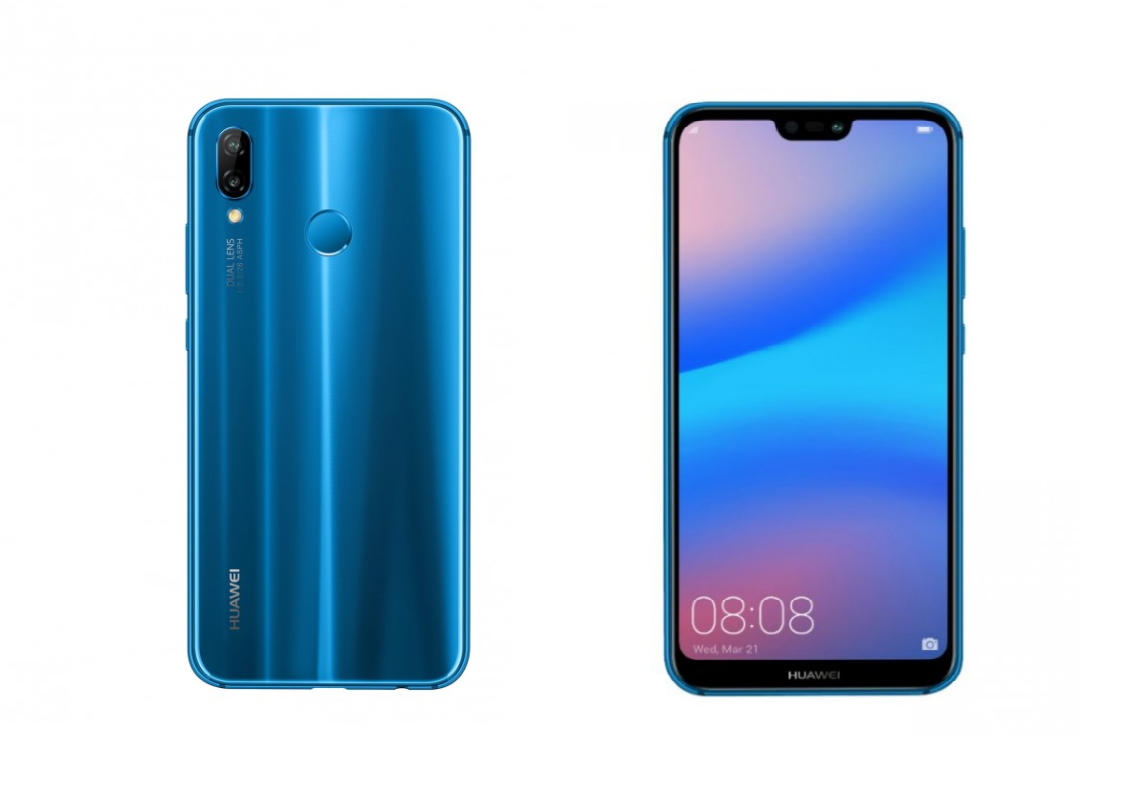 Huawei Nova 3e (4GB RAM, 64GB ROM)- Blue