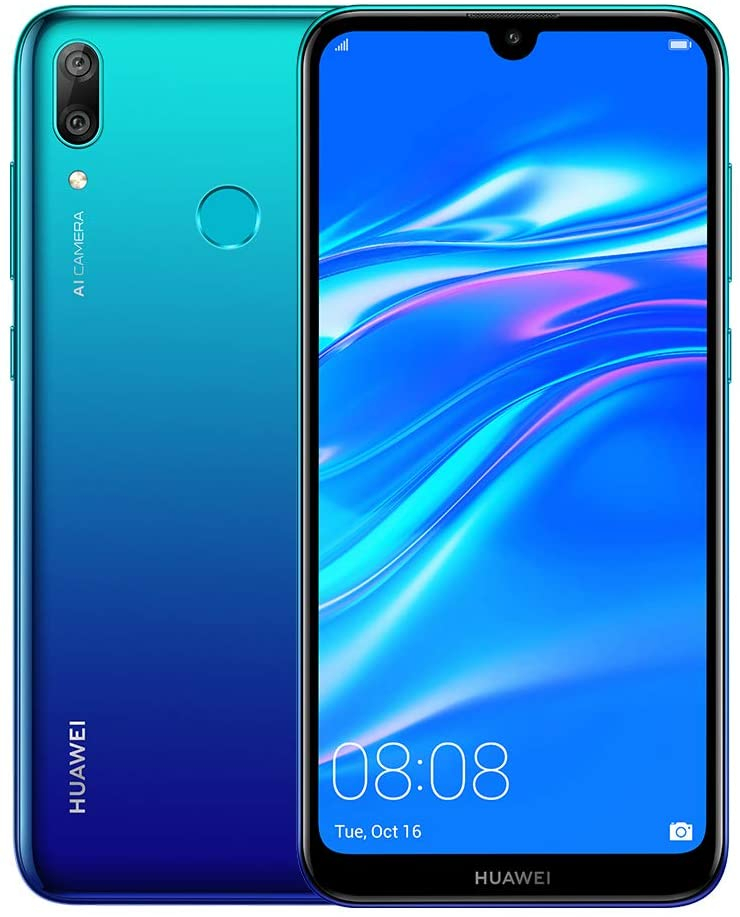 Huawei Y7P Mobile Phone Aurora Blue