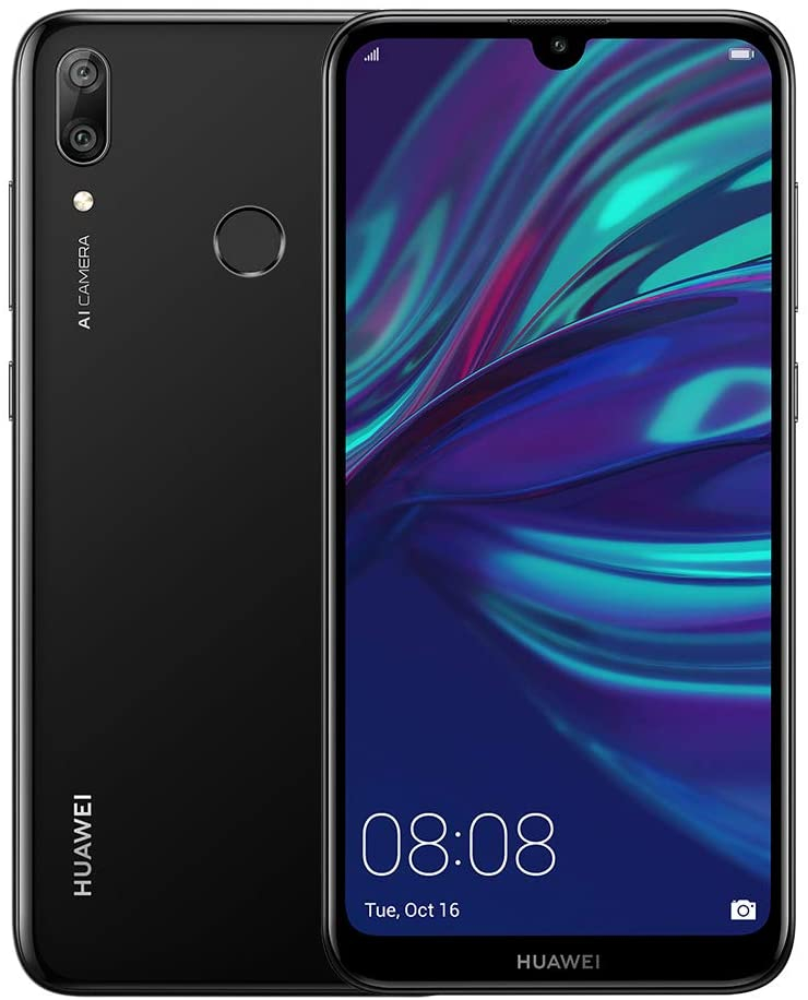 Huawei Y7P Mobile Phone Midnight Black