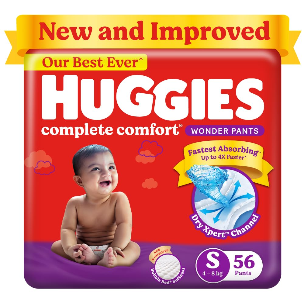 Huggies Wonder Small Pants - Small 56 for 4-8kg
