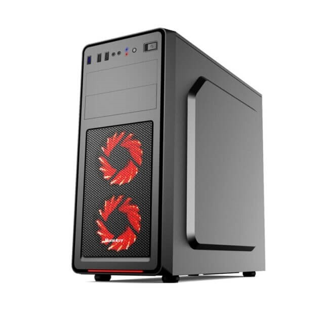 Huntkey Casing Bu 560 with 3 Pcs Rgb Fan Free