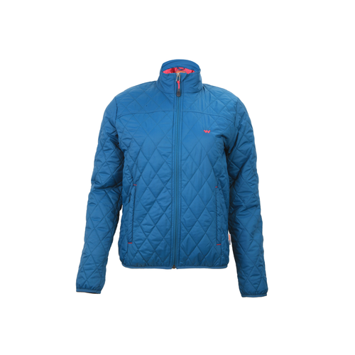 Wildcraft Women's Husky Self-Packable Jacket-Dark Teal-S