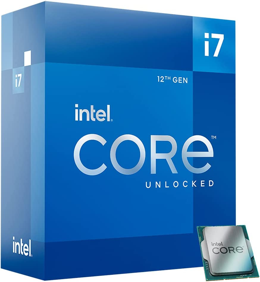 Intel Core i7-12700K Desktop Processor 12 (8P+4E) Cores up to 5.0 GHz Unlocked LGA1700 600 Series Chipset 125W