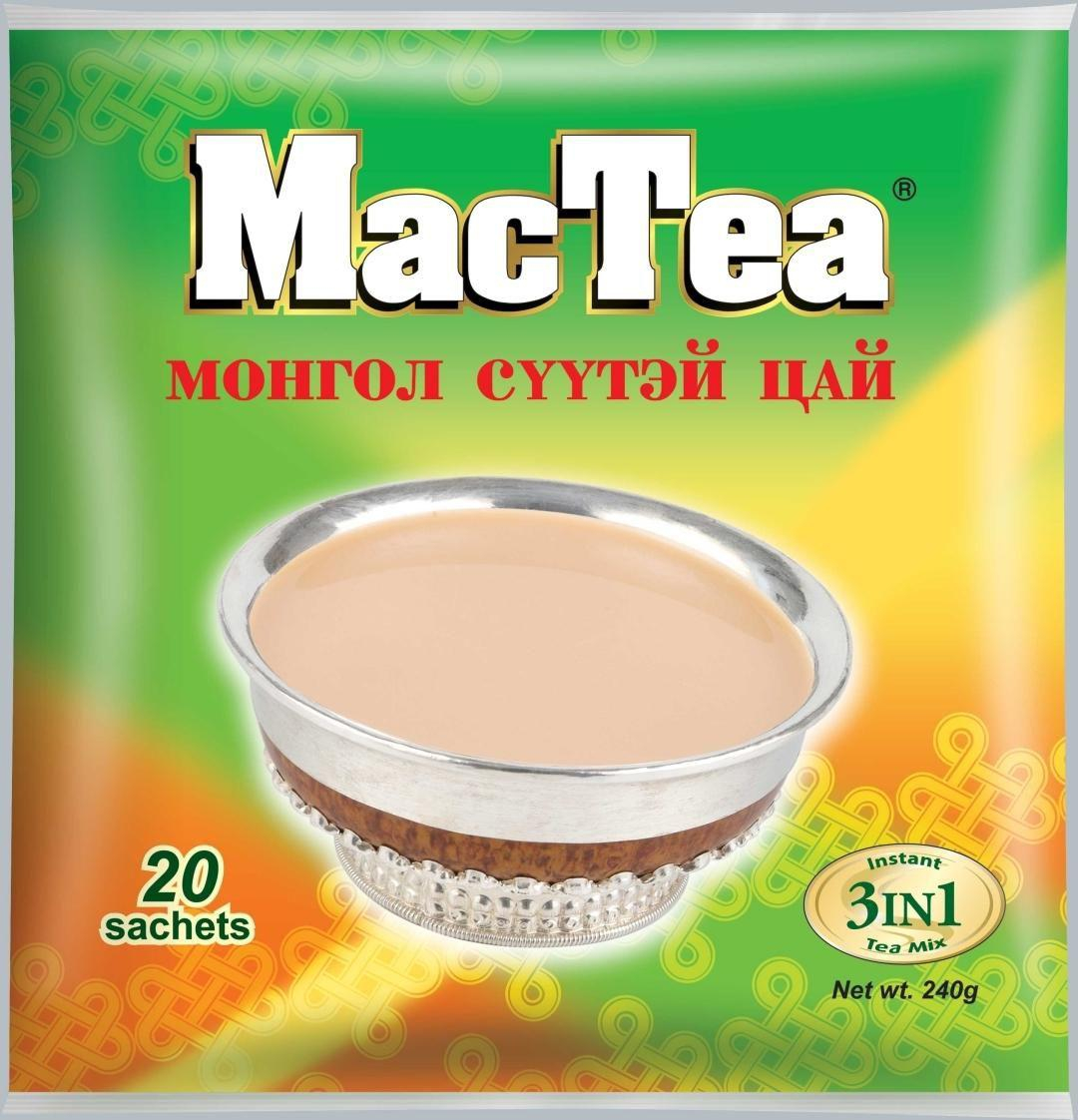 MacTea Mongolian Salt tea 3 in 1 20 Pcs