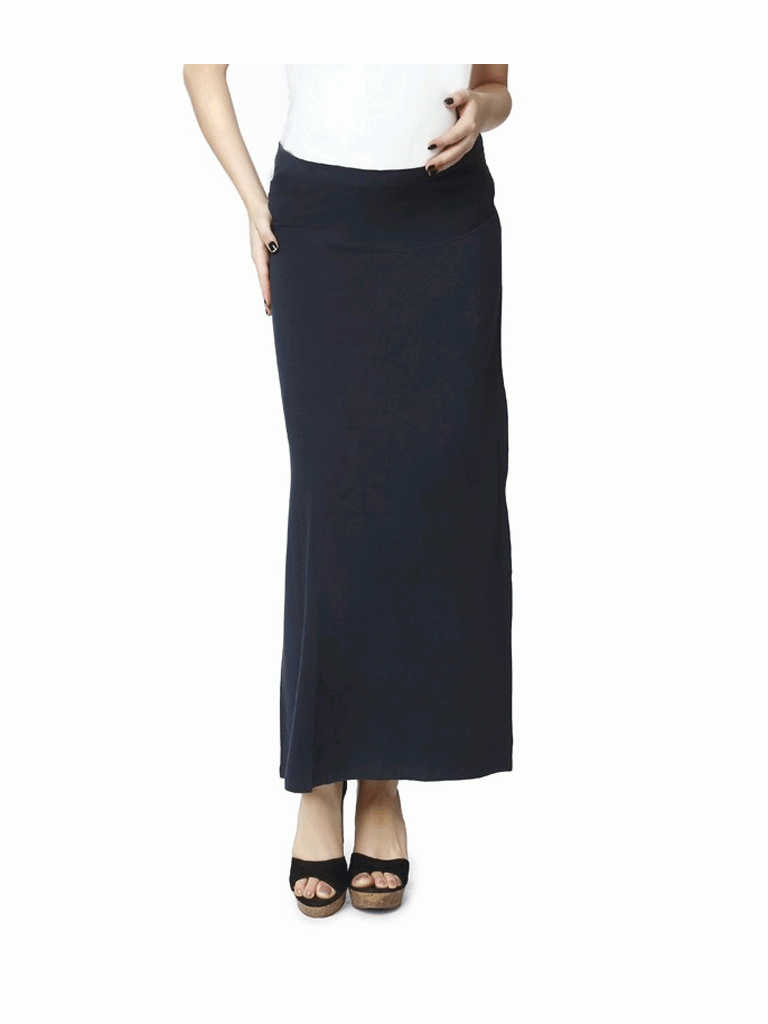 Nine Maternity Comfy Jersey Skirt In Navy 3065