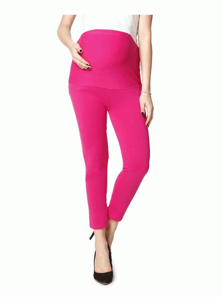 Nine Maternity Leggings In Fushia 5291