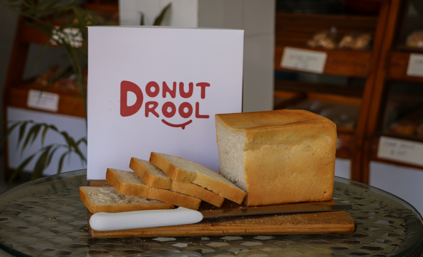 Doughnut Drool White Bread