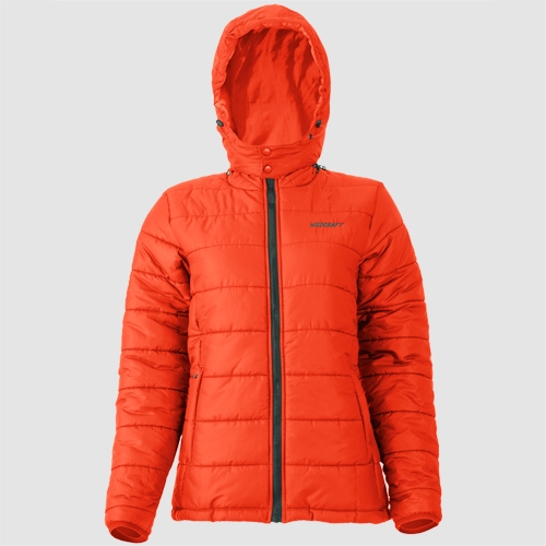 Wildcraft HypaWarm Women's Husky Pro Jacket-Orange-S