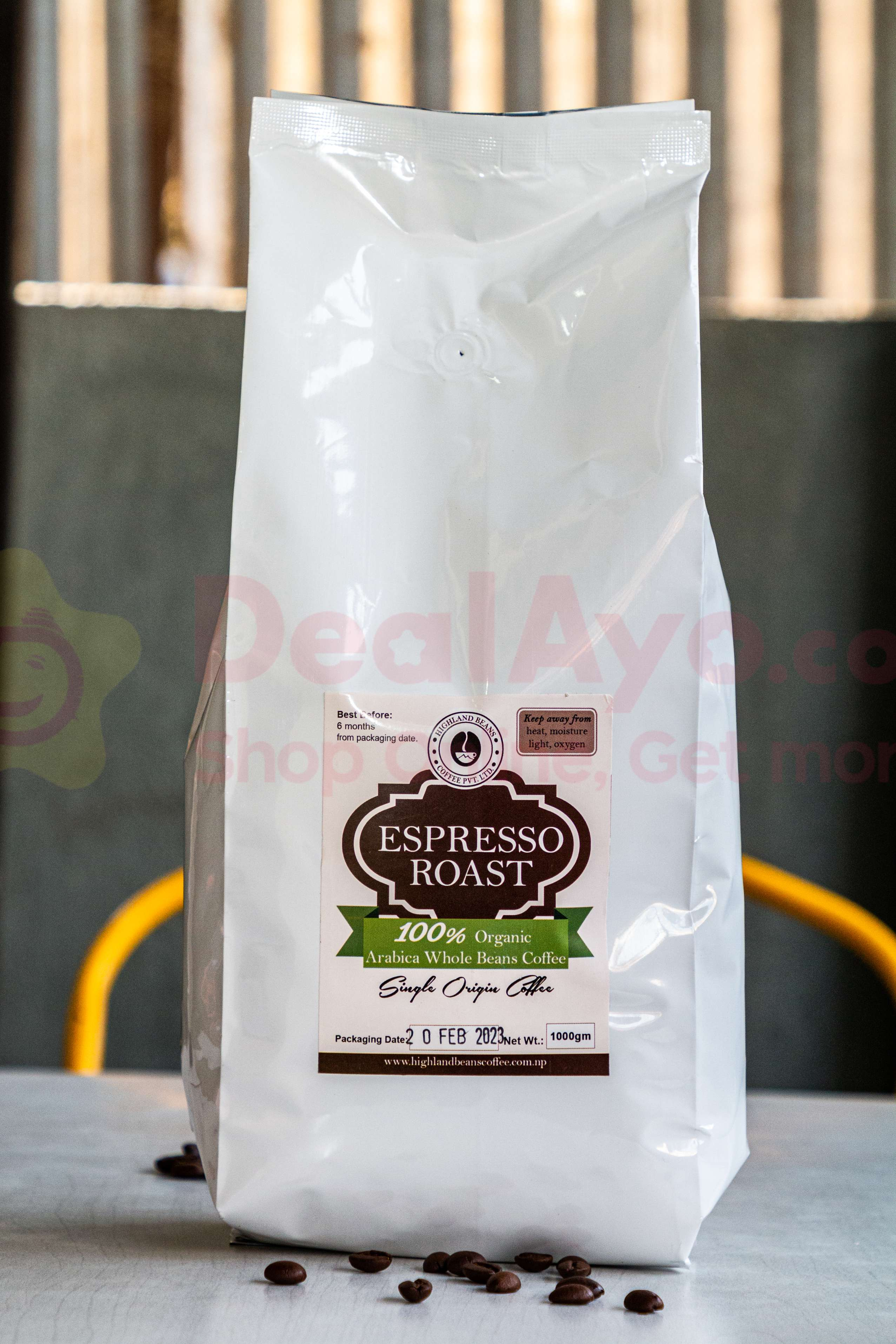 Highland Beans Espresso Roast 1000g