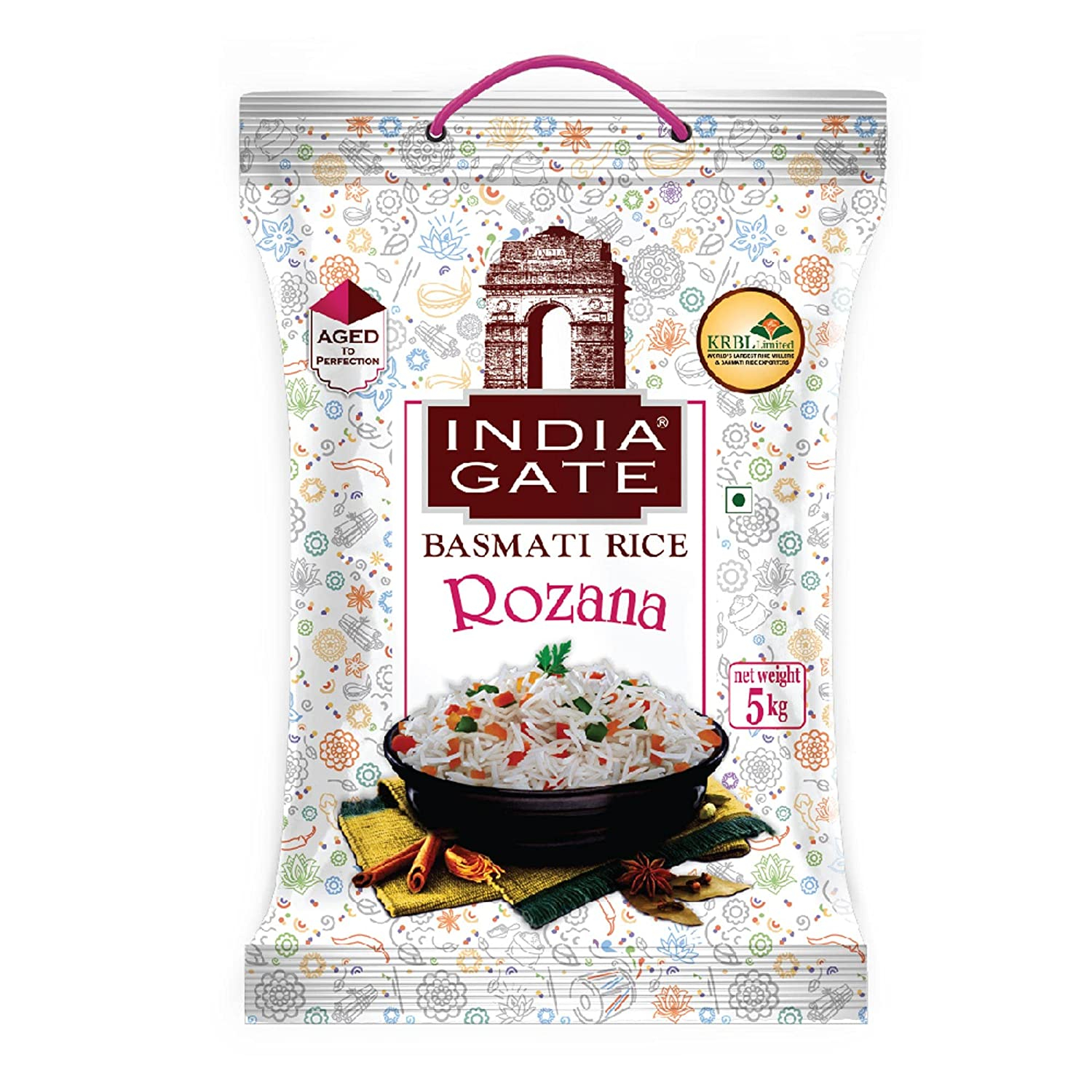 India Gate Feast Rozzana Basmati Rice 5kg