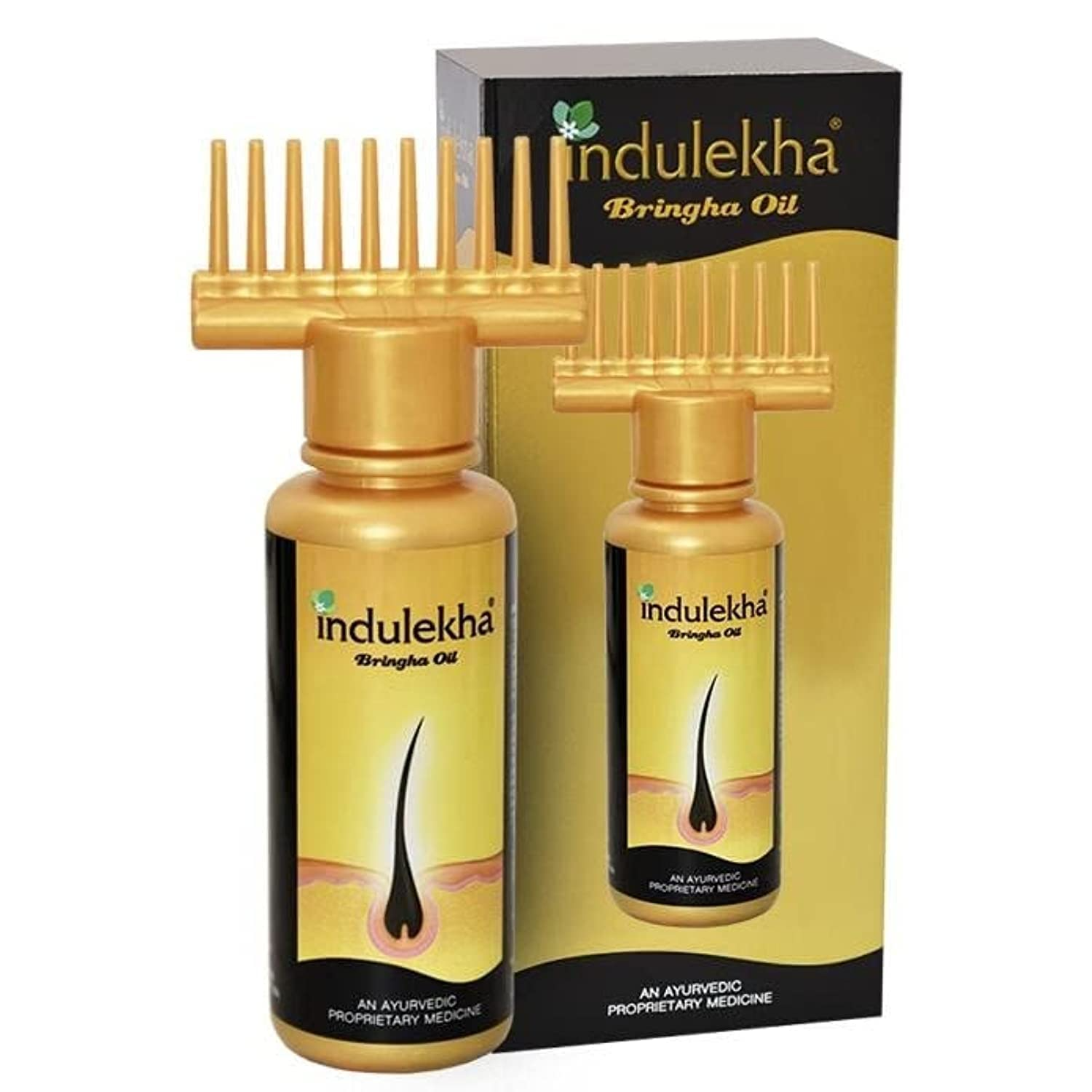 Indulekha Bringha Hair Oil Selfie Bottle, 100Ml
