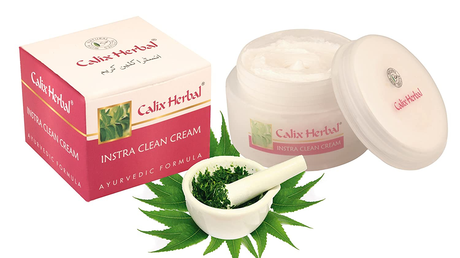Calix Herbal Instra Clean Cream for Complete Skin Care, 250g