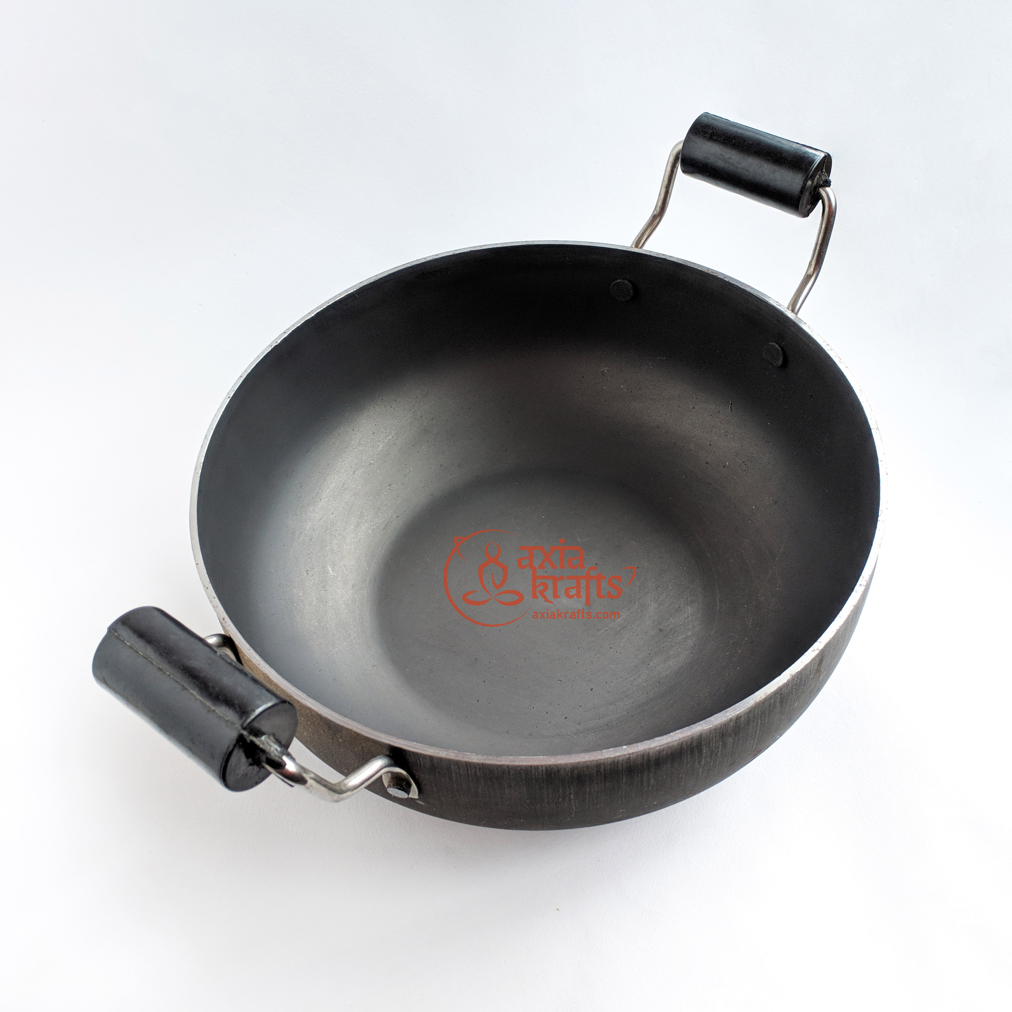Axia Krafts Iron Kadhai Extra Large 11.2 inches