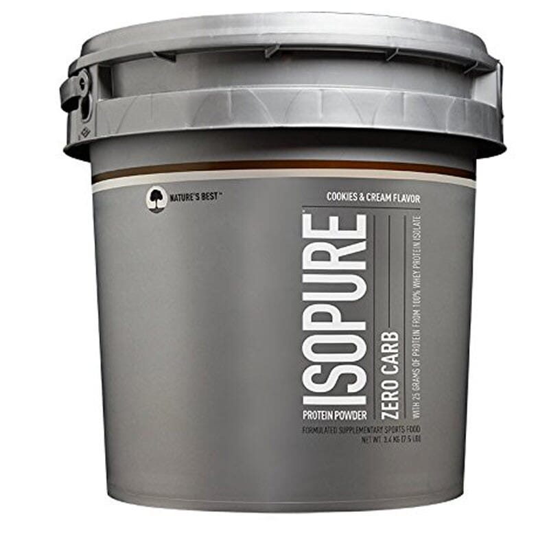 Isopure Protein Powder, Zero Carb/Sugar 7.5 lbs (3.4 kg)