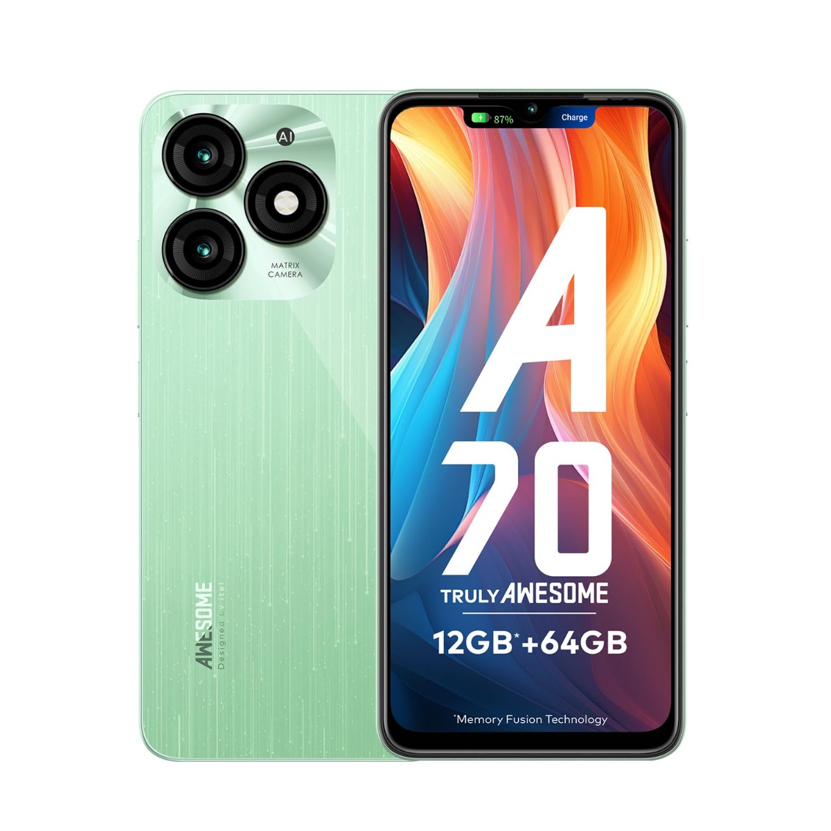 Itel A70 4GB +64GB Smartphone