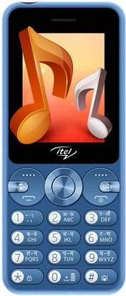 Itel Muzik 400 it5092 2.4" Dual Sim - Big Speaker Keypad Phone Blue