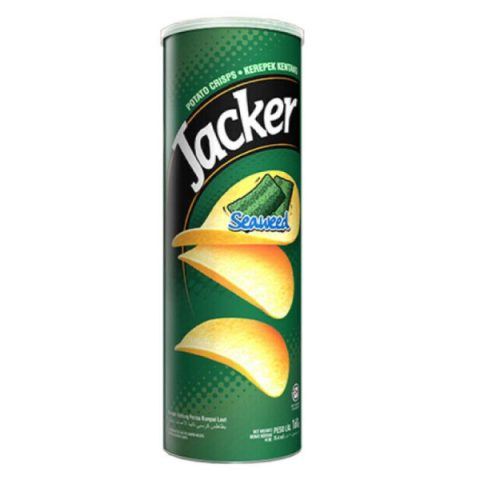 Jacker Seaweed Potato Crisps 160gm