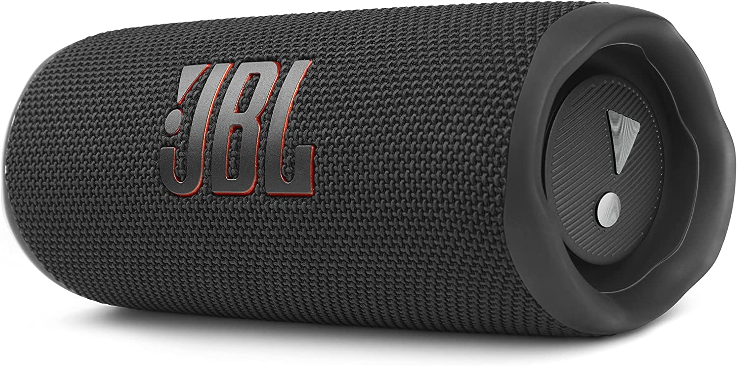 JBL Flip 6 Portable IP67 Waterproof Speaker with Bold JBL Original Pro Sound, 2-Way Speaker, Powerful Sound and Deep Bass, 12 Hours Battery, Safe USB-C Charging Protection Black