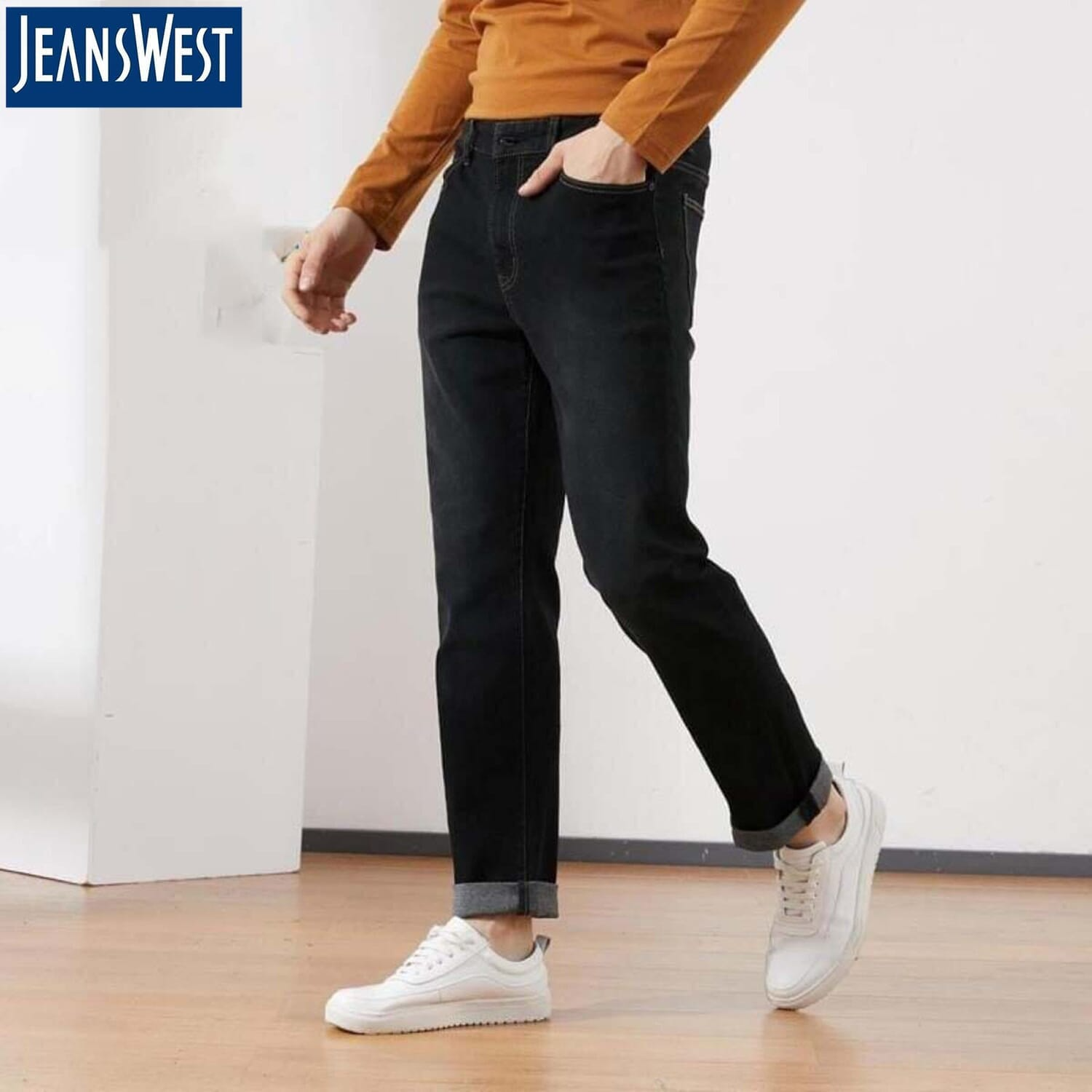 Jeanswest Black Jeans For Men
