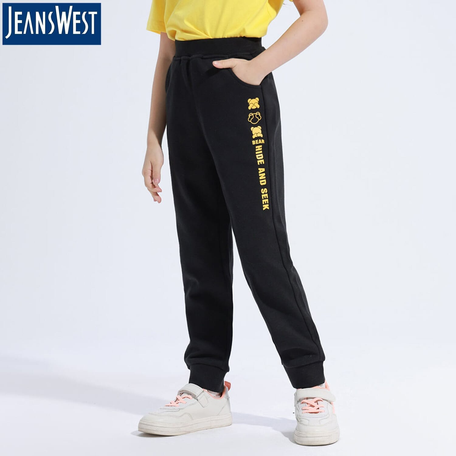 Jeanswest Black Joggers for Boys
