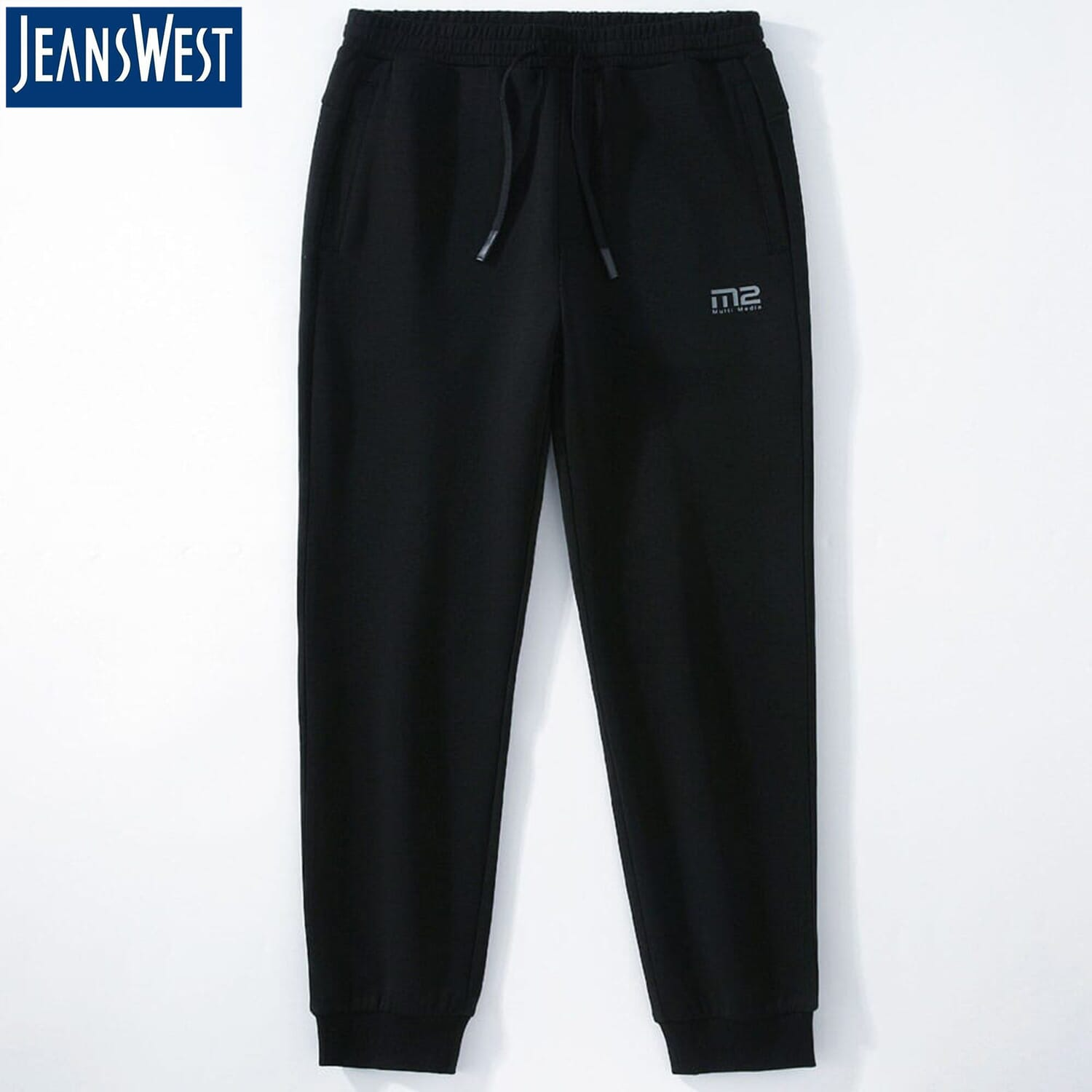 Jeanswest Black Joggers for Men
