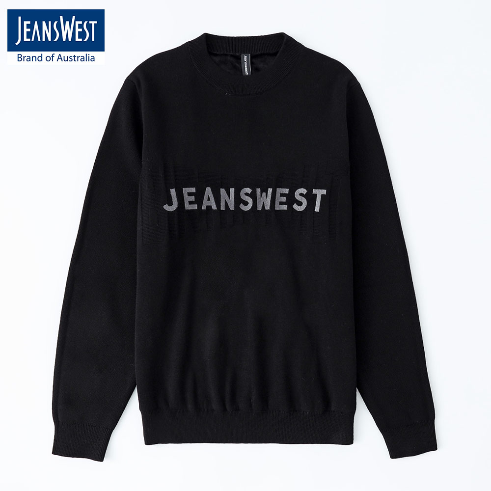 Jeanswest Black Sweater for Men