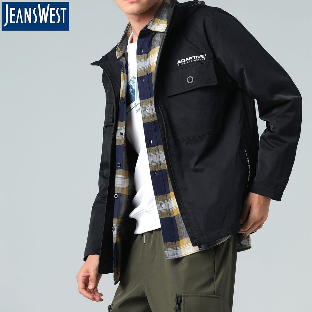 Jeanswest Black Jacket For Men