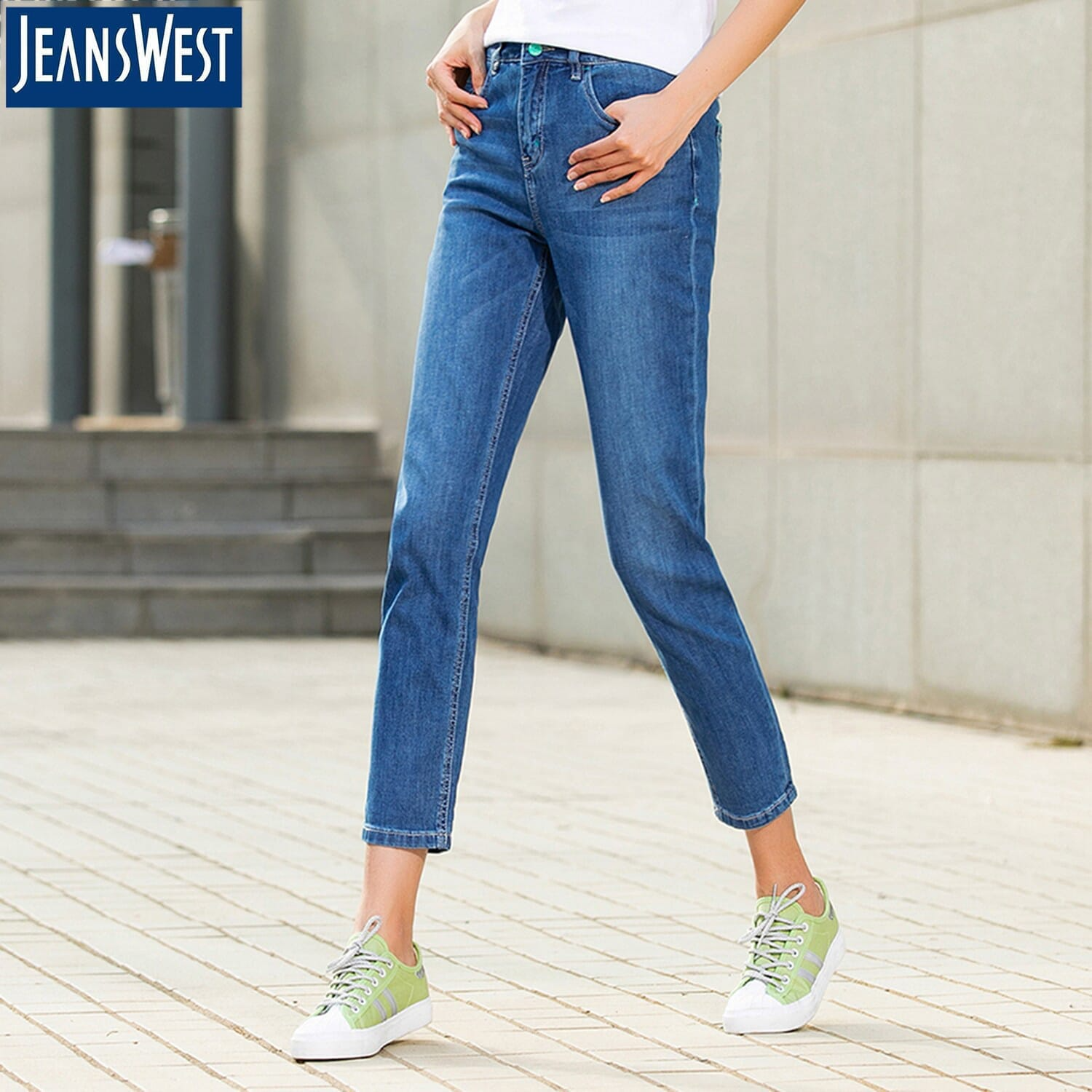 Jeanswest Dark Blue Jeans For Women