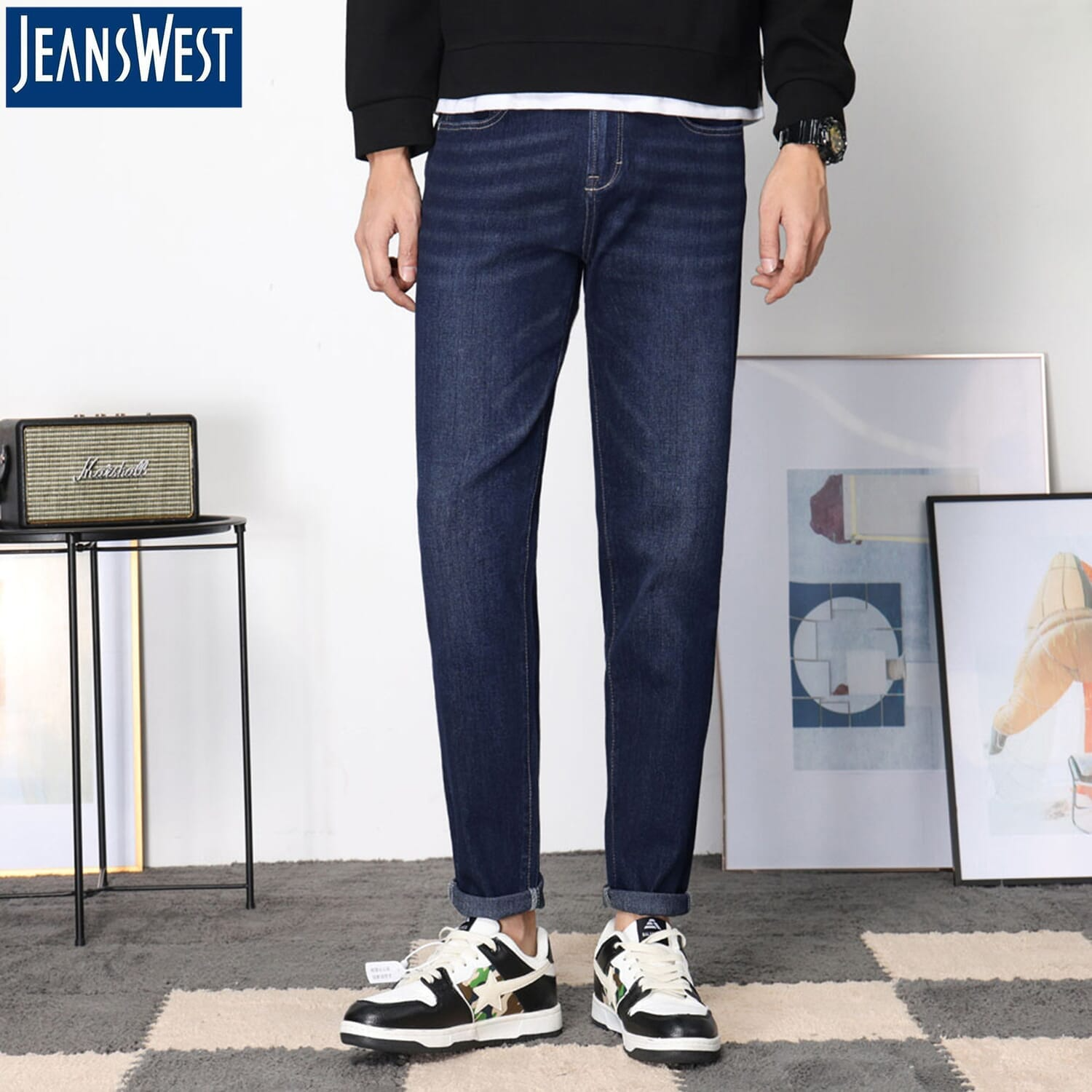 Jeanswest Deep Navy Jeans for Men