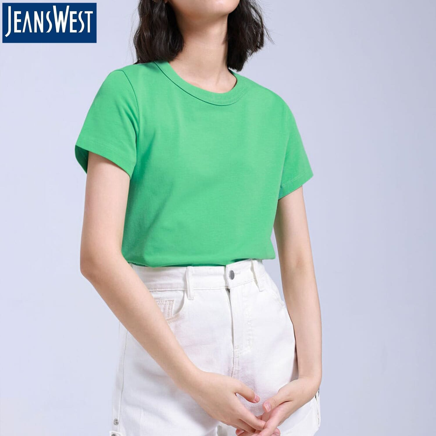 Jeanswest Green T-Shirt for Women