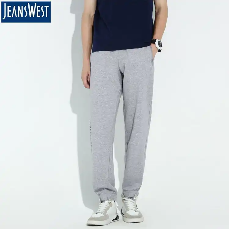 Jeanswest Lt.H.Grey Joggers for Men