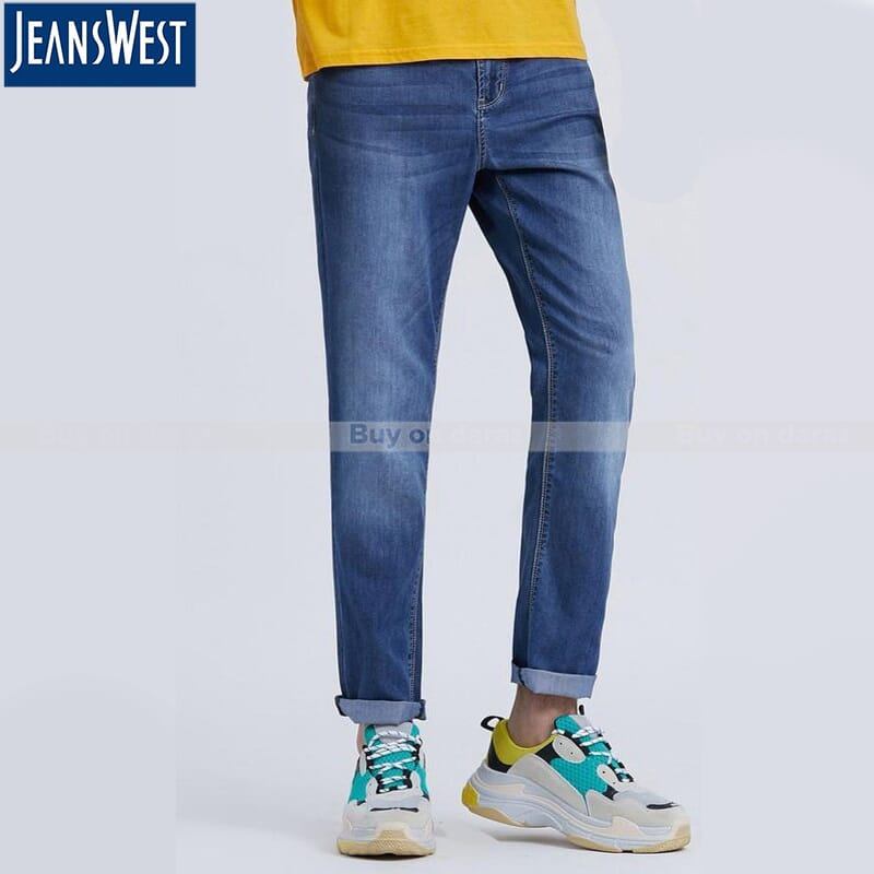 Jeanswest Mild Blue Regular Fit Jeans For Men