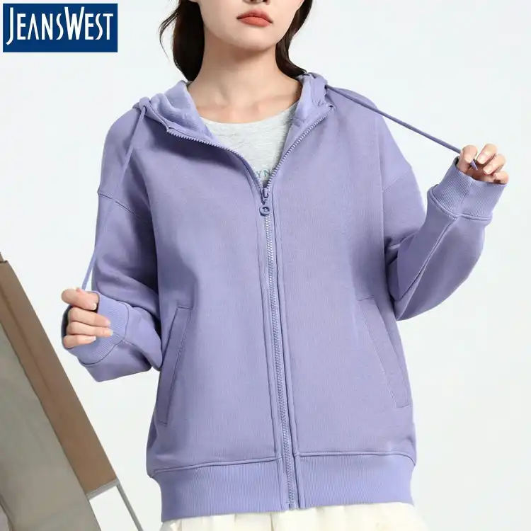 Jeanswest Purple Hoodie for Women