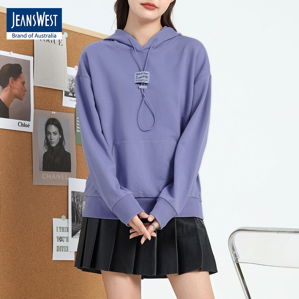 Jeanswest Purple Hoodie for Women