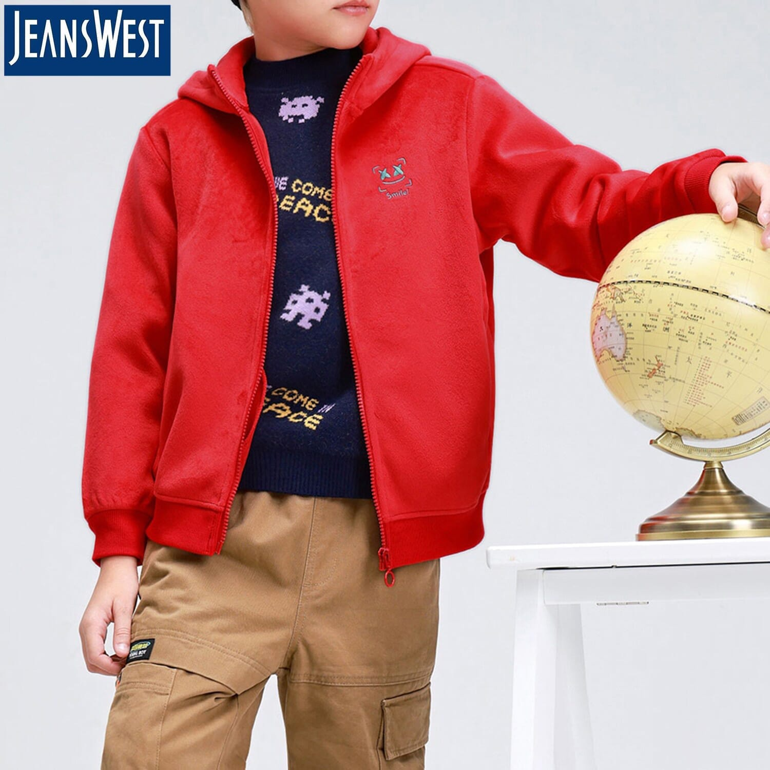 Jeanswest Red Jacket for Boys