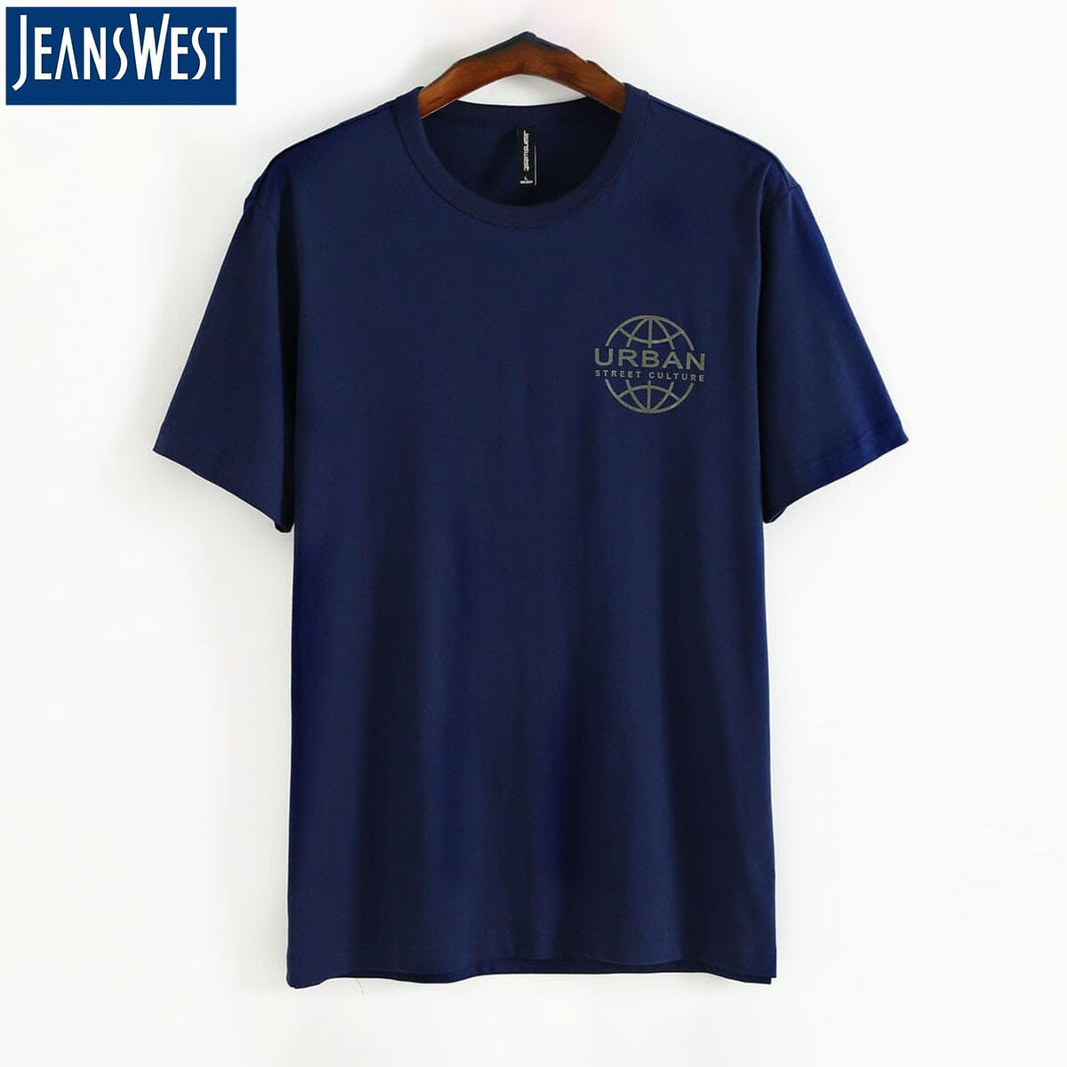 Jeanswest STL. Blue T-Shirt For Men