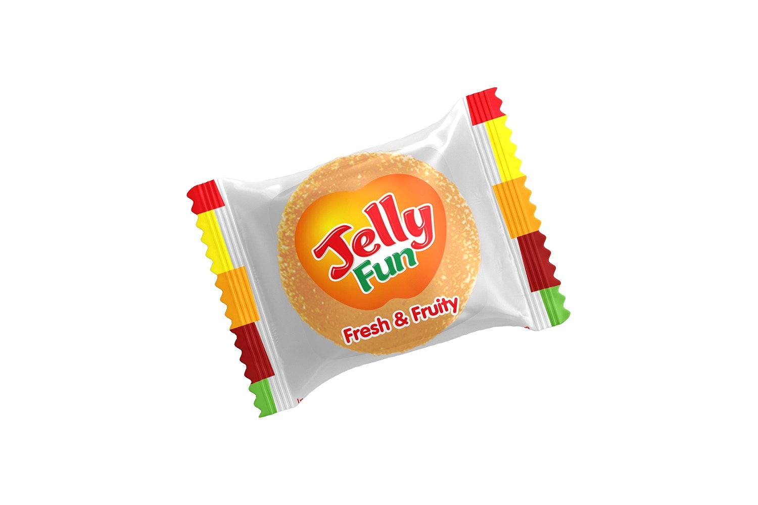 Jelly Fun Packet Orange 4.8 gm X 60pcs X 20pkt