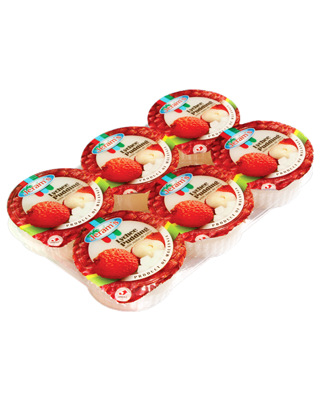 Jeram Pudding Lychee 6"s 480g