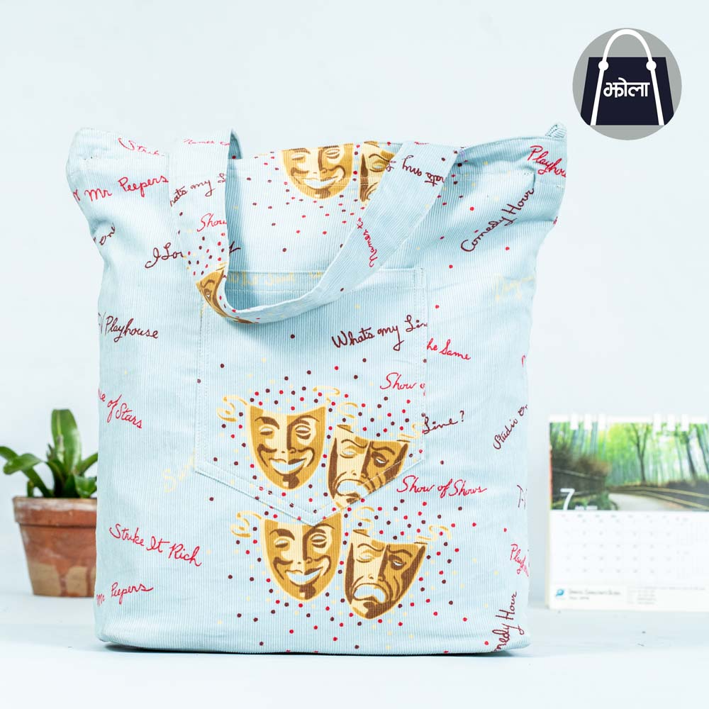 Jholaa Tote Bag Light Blue