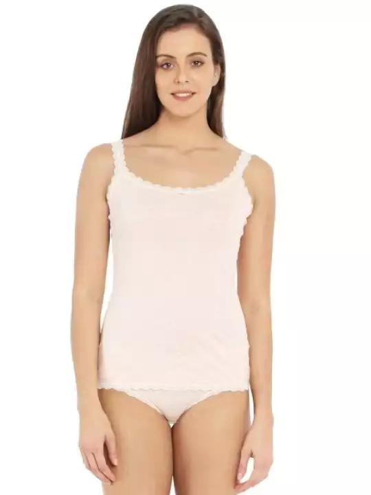 Jockey Peach Lace Camisole For Women - LE06