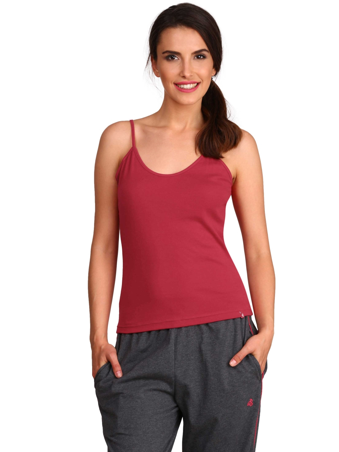 Jockey Simple Comfort Spaghetti Top For Women - 1487