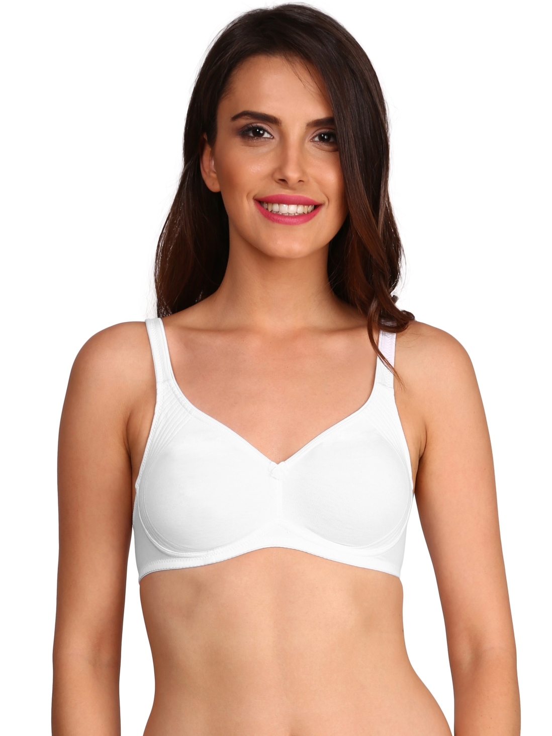 Jockey White Full Coverage Shaper Bra For Women - 1250