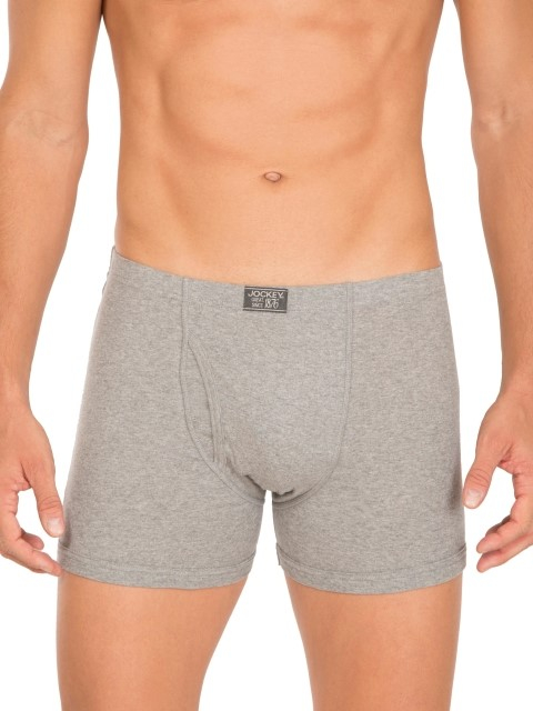 Jockey Cotton Brief Pack of 2 Style Men Boxer White/Grey 8009