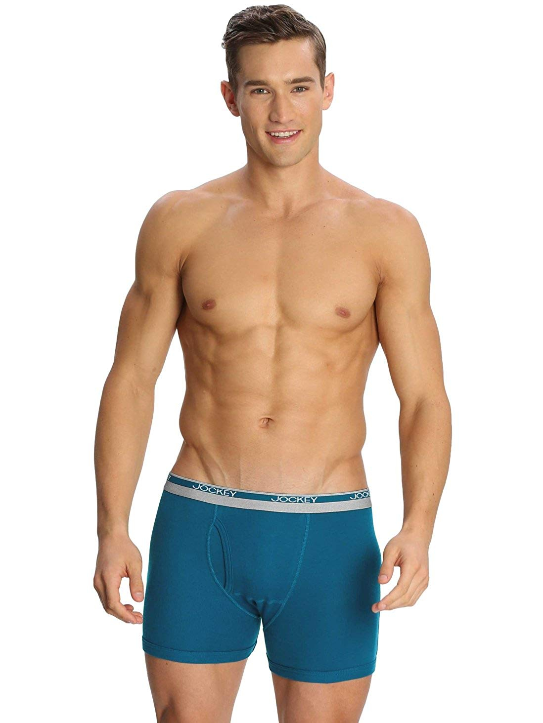 Jockey Cotton Brief Pack of 2 Style Men Boxer Blue 8009