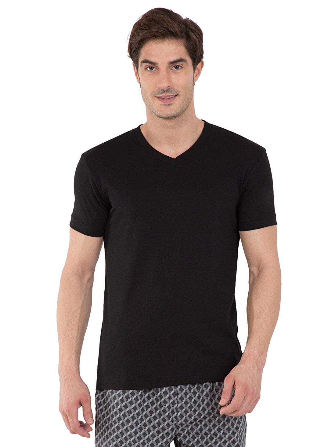 Jockey V-Neck T-Shirt For Men 2726