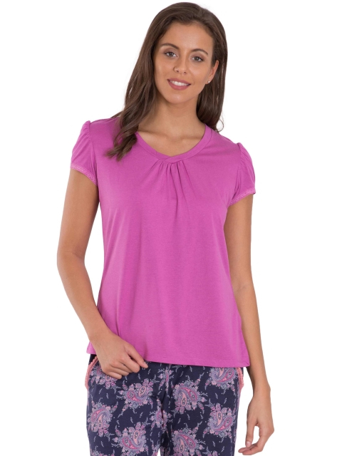 Jockey V - Neck T-shirt Pink RX12