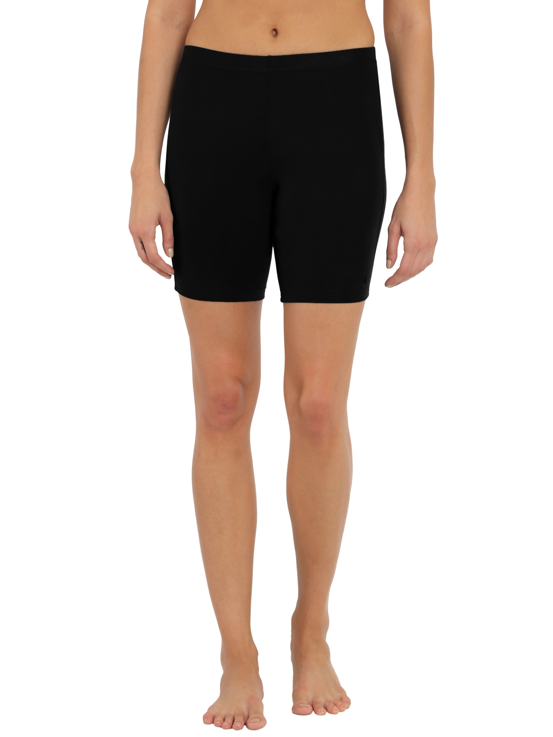Jockey Comfies Plain Shorties For Women Black 1529