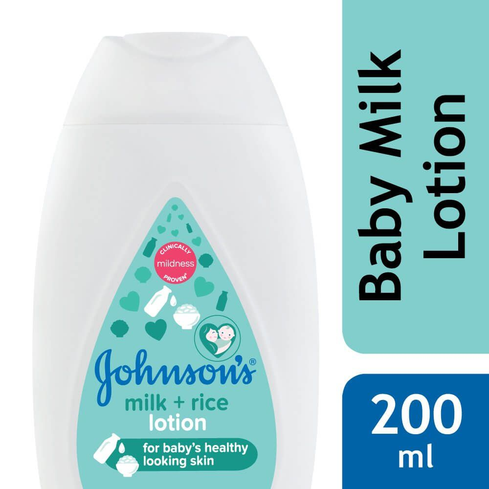 Johnson N Johnson Milk + Rice Lotion 200ml