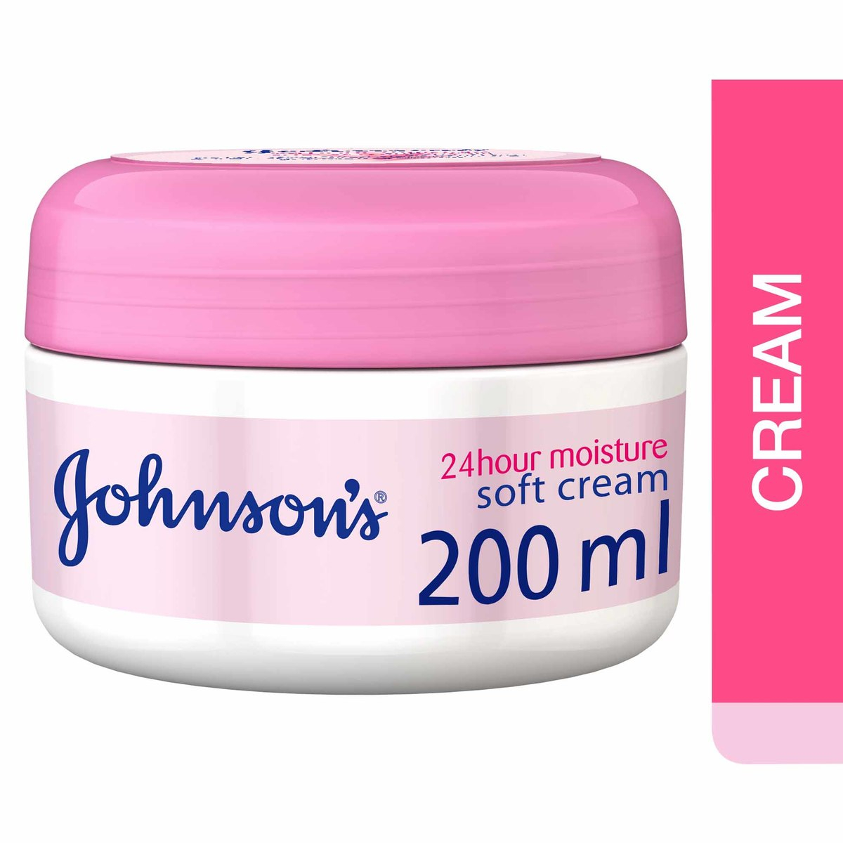 Johnsons 24 Hour Moisture Soft Cream 200gm