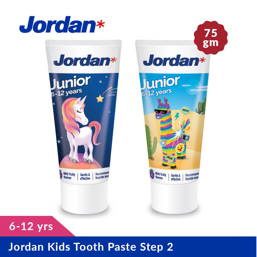 Jordon Kids Tooth Paste Step 2 (6-12yrs) 75 Gm